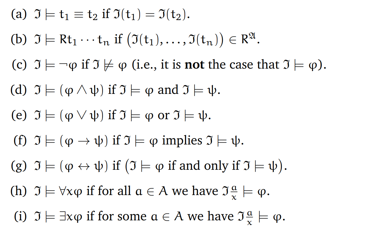 解释满足formulas